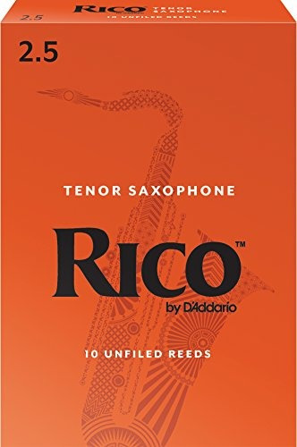 Rico By Daddario Rka1025 Tenor Sax Reeds Strength 2.5