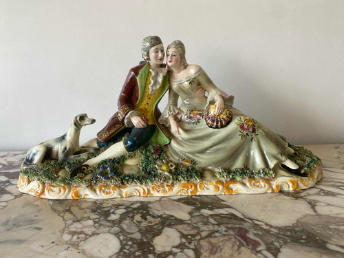 Figura De Porcelana Capodimonte