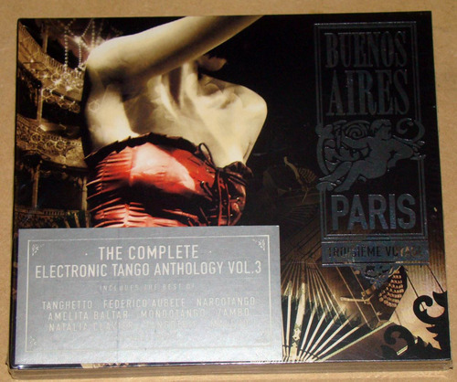 Buenos Aires Paris Electronic Tango Anthology Vol 3 Cd Nue