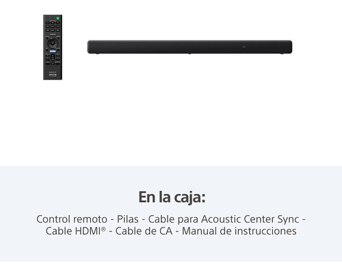 Sony Soundbar De 3.1 Canales 360 Spatial Mapping Ht-a3000