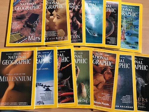 Revistas National Geographic - Año 1998 (compl) Y Ene 1999