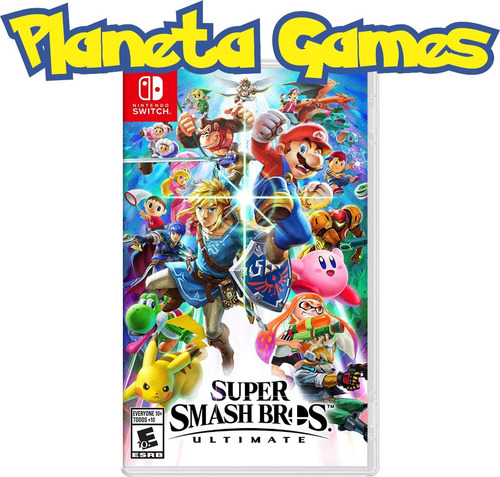 Super Smash Bros Ultimate Nintendo Switch Fisicos Sellados