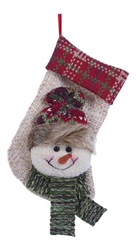 Pack 4 Colgante Navideño  Bota Snow 0029  15 Cm