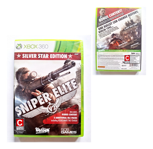 Sniper Elite V2 Silver Star Edition Xbox 360 (Reacondicionado)