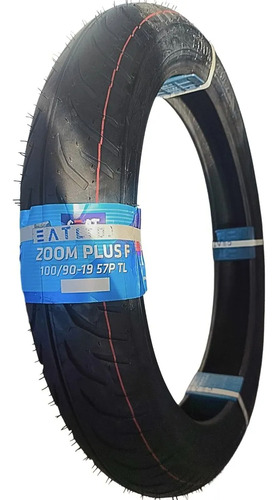 Pneu Ceat Zoomplus 100/90/19 Harley Royal Enfield Sem Camara