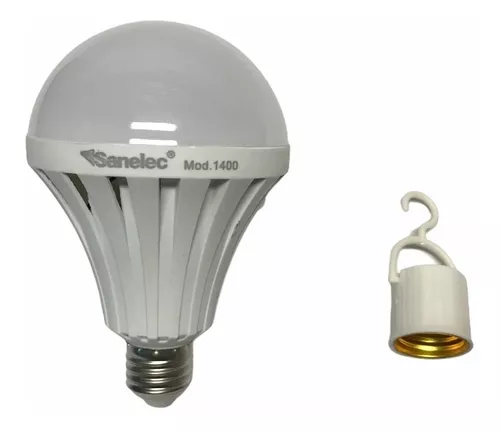 Foco Led Recargable Emergencia 9w Sanelec