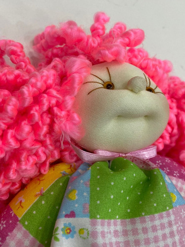Muñeca Tela Trapo Pilomena Dulce Pilomena