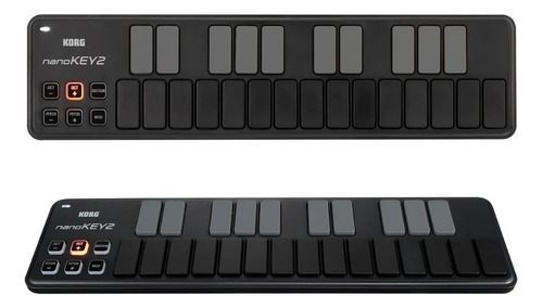 Controlador Korg Nano Key2 Bk Slim- Line Usb Keyboard