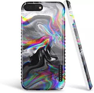 Funda Para iPhone 8 Plus / 7 Plus Marble Funda De Silicona