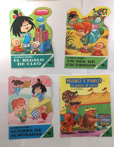 Comics De La Familia Telerin Y Los Picapiedra (Usado)