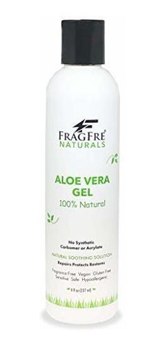 Después De Asolearse - Fragfre All-natural Aloe Vera Gel 8 O