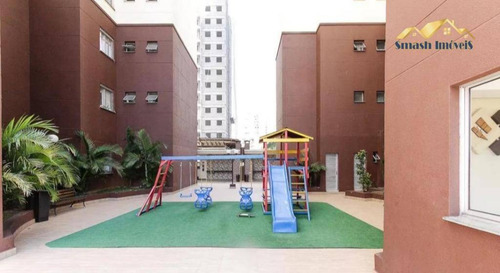 Apartamento Com 3 Dormitórios À Venda, 70 M² Por - Jardim Flor Da Montanha - Guarulhos/sp - Ap0404