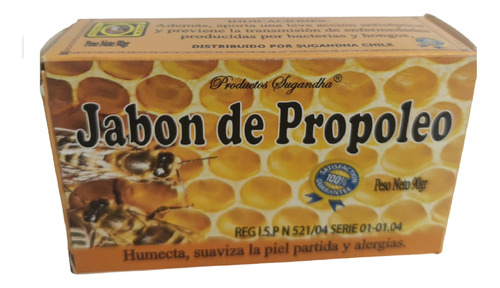 Jabón Propoleo Hipoalergénico 90 Gr