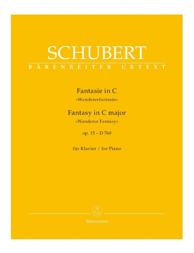 Fantasie In C, Op. 15 - D 760 / Fantasia En Do Mayor Op.15