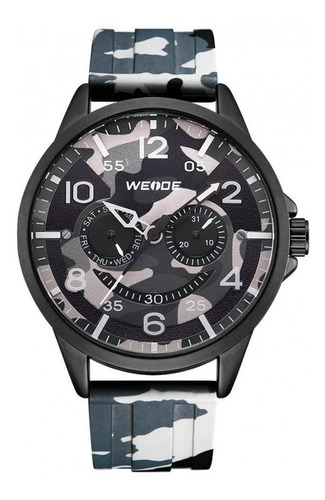 Relógio Masculino Weide Analógico Wd008 - Camuflado