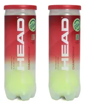 Comprar Tubo Pelotas Tenis X2 Head Championship 6 Pelotas Amarillo