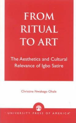 Libro From Ritual To Art : The Aesthetics And Cultural Re...
