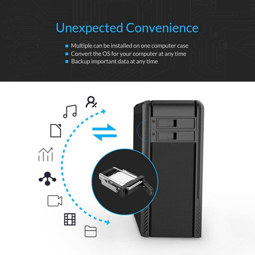 L Adaptador Ssd For Rack Móvil Sin Bandeja, Intercambio En