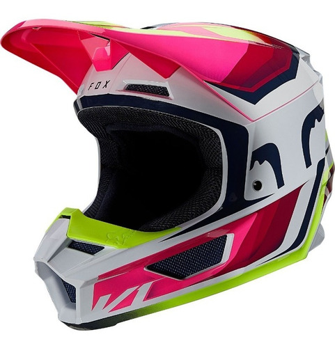 Casco Fox V1 Tro Motocross Mips Mvrs Visera Imantada Qpg Mx