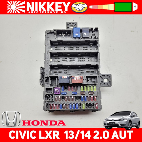 Caixa Fusível Honda Civic Lxr 2.0 Automat 2012 13 14 15 2016