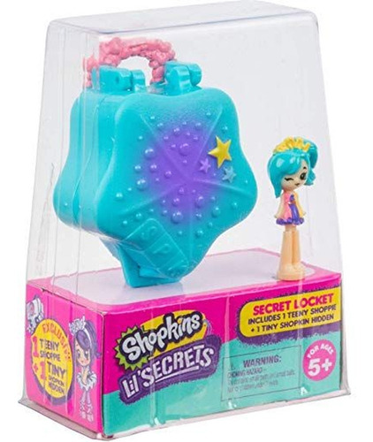 Imagem 3 de 5 de Shopkins Lil Secrets Pingente - Concha De Natação Dtc 5088