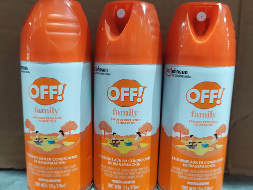 Repelente Off Aerosol Family