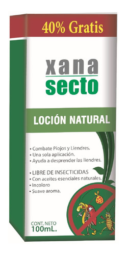 Locion Natural Xanasecto Spray 100 Ml