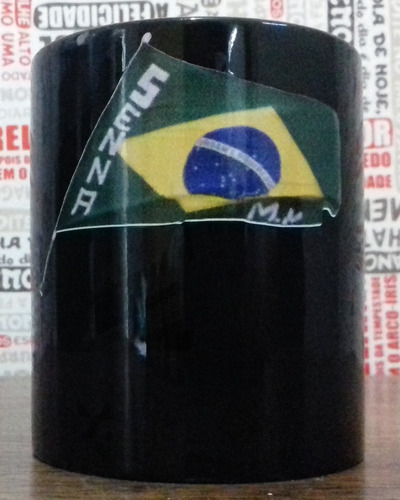 Caneca Mágica Ayrton Senna - Fórmula 1 - Especial