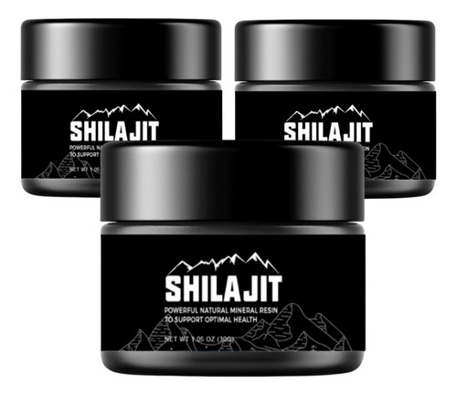 3pcs New Natural Shilajit Pure Himalayan Organic Resin 30g