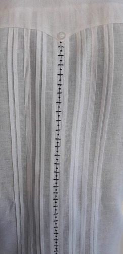 Imagen 2 de 7 de Guayabera Fina De 100% Lino M/l. Modelo Marista. Mayakim