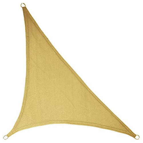 Toldo De Sombra Forma De Triángulo Rectángulo. Bloque...
