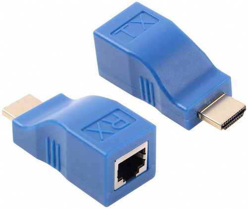 Extensor Extender Extensión Hdmi Pasivo A Rj45 30 M