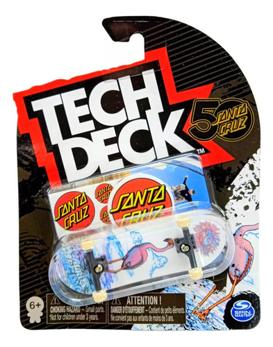 Tech Deck Santa Cruz Edicion Limitada Finger Board Patineta