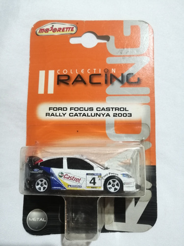 Majorette Ford Focus Castrol Rally Catalunya 2003 Racing