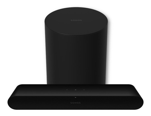 Imagen 2 de 9 de Barra De Sonido Sonos Ray & Subwoofer Sonos Sub Mini