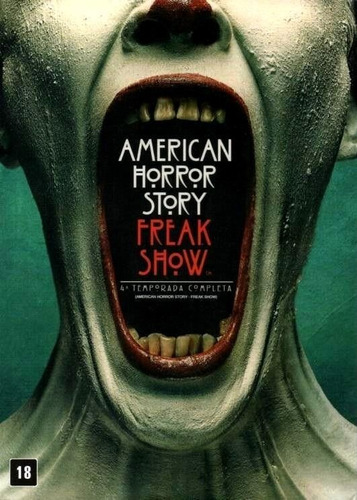 American Horror Story 4ª Temporada - Box Com 4 Dvds - Novo