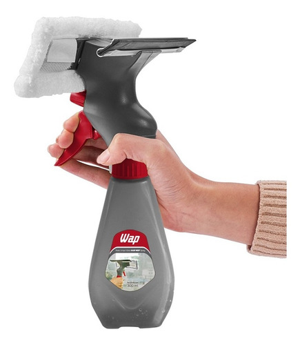 Rodo Limpa Vidros Wap Mop 3 Em 1 Spray E Reservatório 300ml
