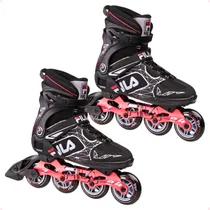 Comprar Patins Tam 41 Fila Skates Legacy Pro 84 Preto Vermelho Abec5