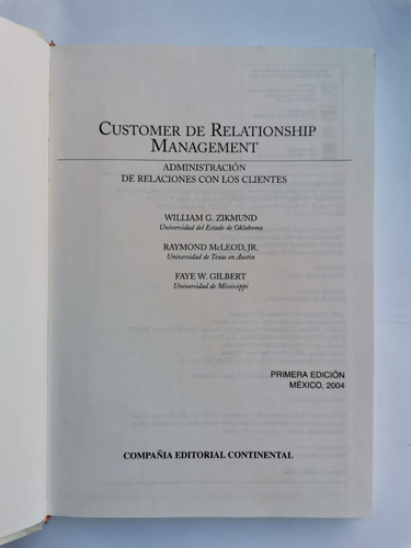 Crm Customer Relationship Management. Administración De Rel