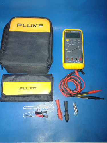Multímetro Digital Fluke 87v True-rms C/ Puntas Y Accesorios (Usado)