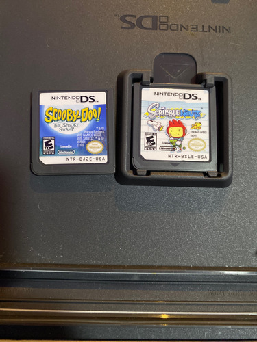 2 Videojuegos Para Nintendo Ds Scooby Doo Y Scribblenauts (Usado)