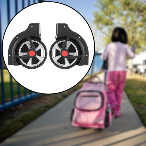 Ruedas De Equipaje Amortiguación Duraderas Ruedas De Maleta