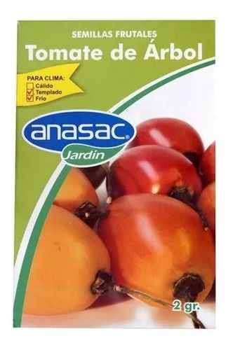 Semilla Tomate De Árbol 2 Gramo - g a $5950