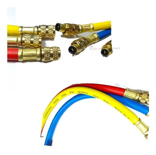 Imagen 2 de 5 de Manómetro De Diagnóstico P/refrigeracion /aire Acondicionado