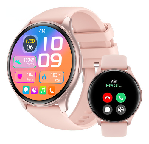 Reloj Inteligente Amoled Bluetooth Call, Frecuencia Cardíaca