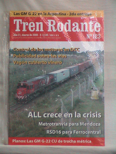 Revista Tren Rodante 123 Nueva 