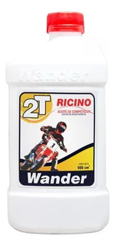 Aceite Competición Ricino Moto 2t Wander X 500 Cc