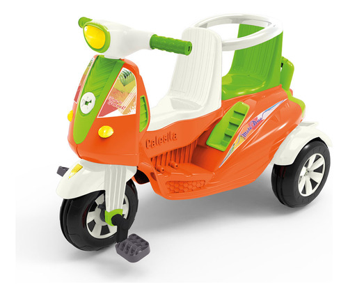 Moto Duo Infantil De Passeio Ou Pedal C/2 Lugares - Calesita