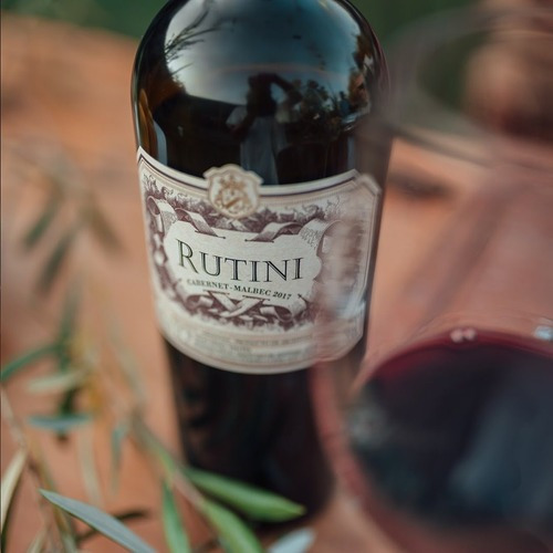 Imagen 3 de 9 de Vino Rutini Syrah 750ml.