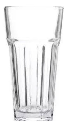 Set X6 Vasos Vidrio Oslo Trago Largo 350 Ml Rigolleau